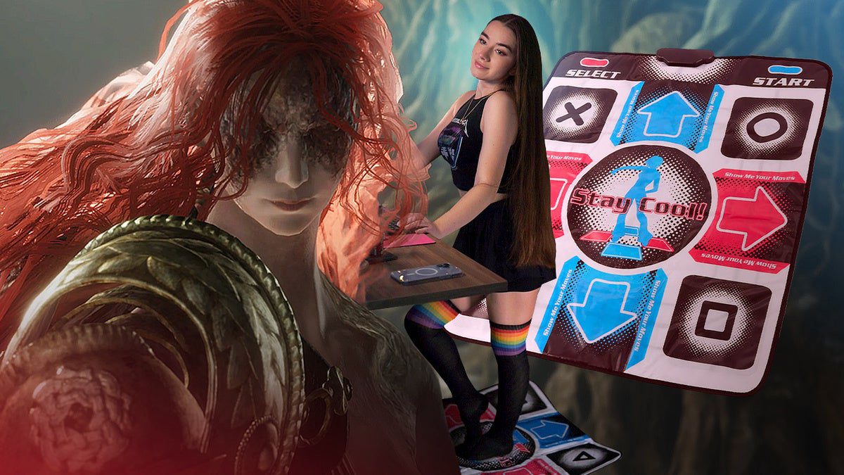 Ce streamer parvient à vaincre deux Malenias simultanément dans Elden Ring avec un tapis de danse et une manette