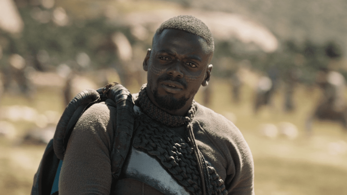 La combinaison Black Panther : Wakanda Forever que Daniel Kaluuya allait utiliser (et qui n'est finalement pas apparue) se dévoile