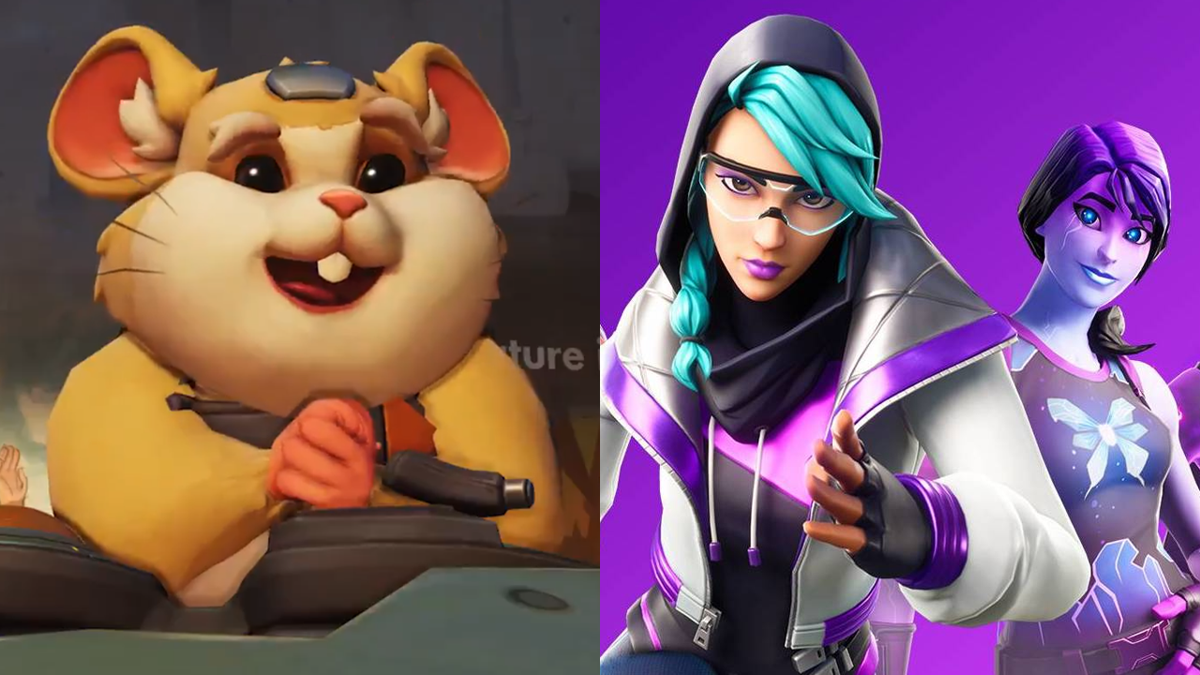 Ils trouvent dans Fortnite un graffiti qui ressemble trop à Hammond d'Overwatch 2, crossover ou plagiat ?