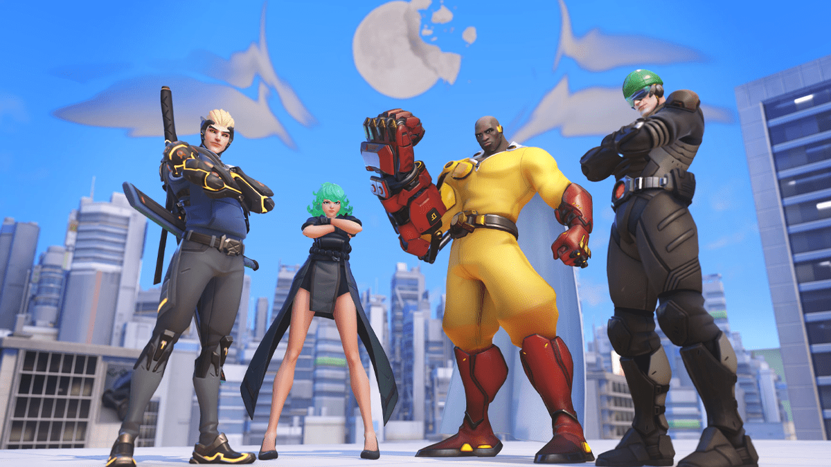 Saitama arrive dans Overwatch 2 : on vous dit comment obtenir toutes les récompenses gratuites de One-Punch Man