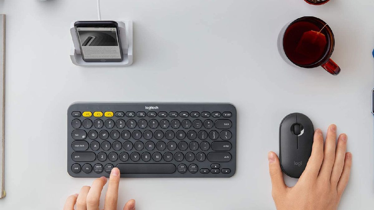Moderne et sans fil : ce clavier Logitech est aussi joli que pas cher