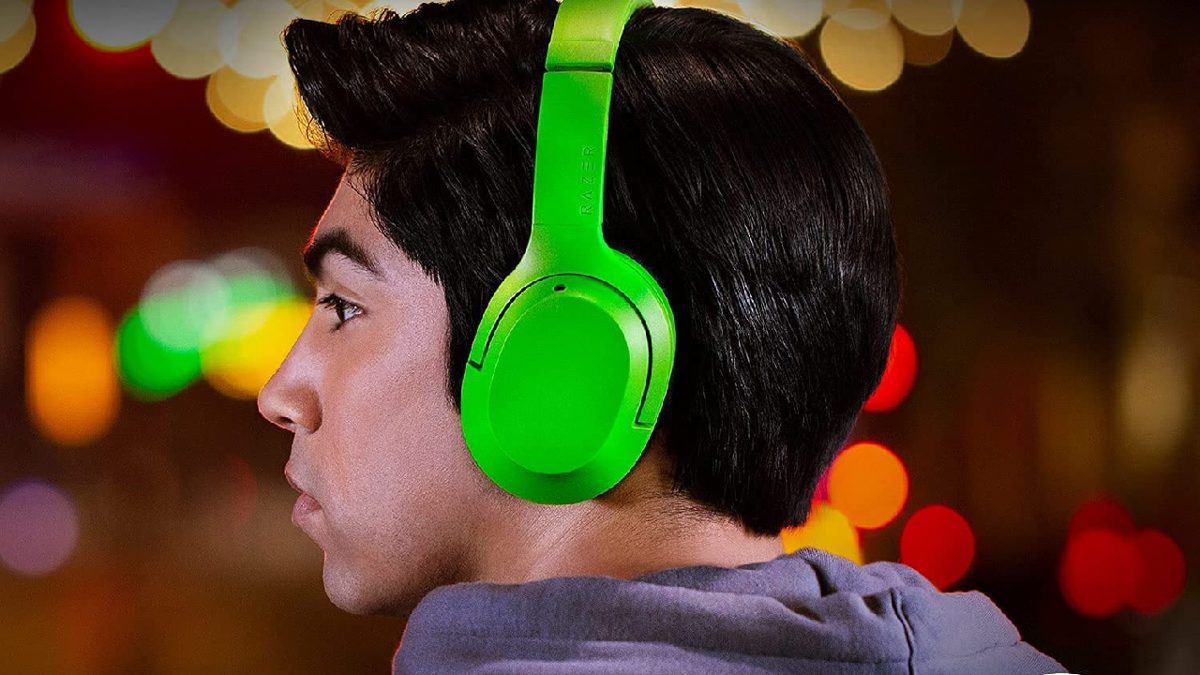 Ralentissement historique des écouteurs sans fil à réduction de bruit de Razer