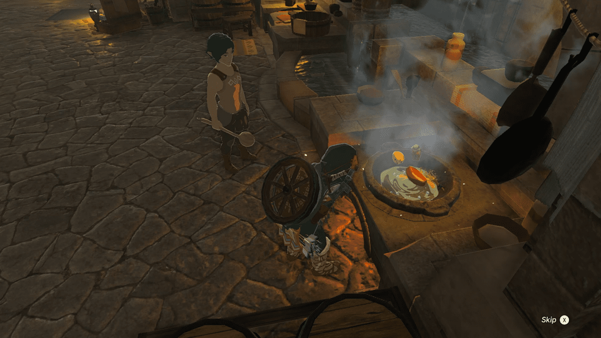 Obtenir la recette de la pizza dans Zelda : Tears of the Kingdom est étonnamment amusant