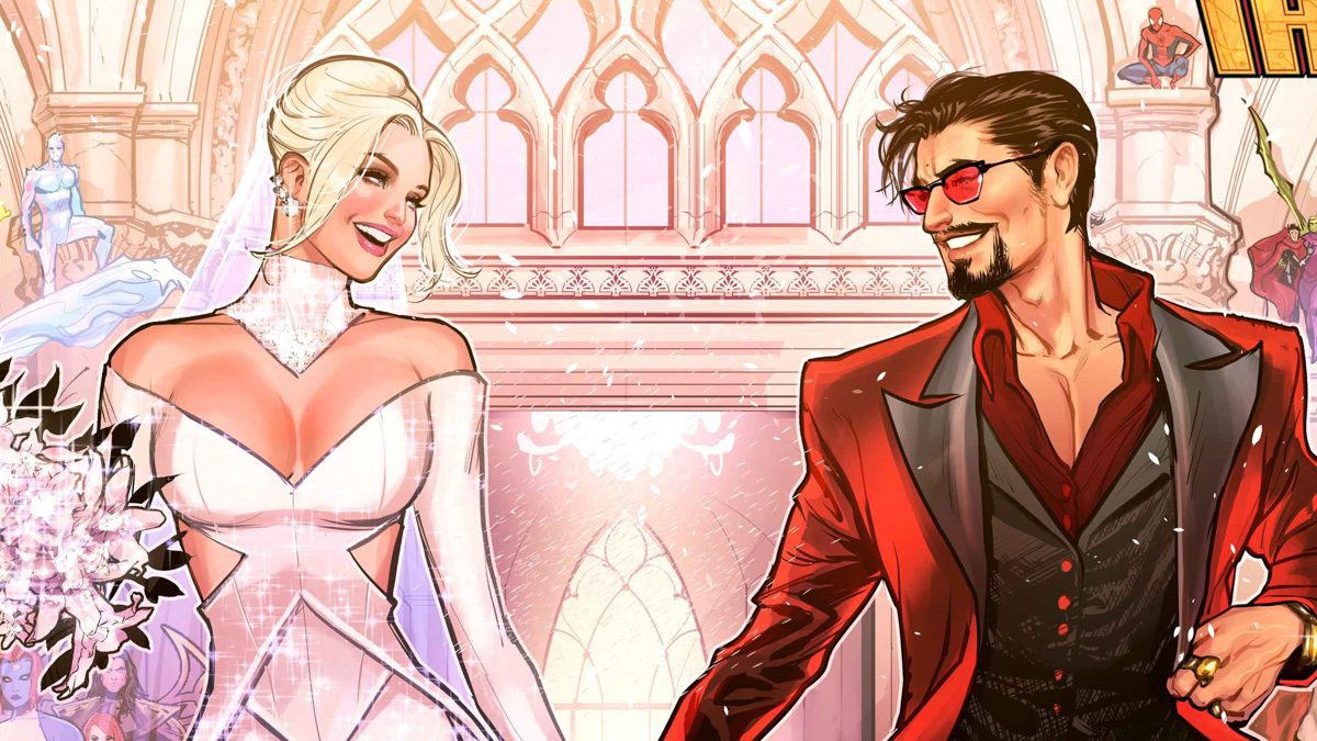 Une nouvelle bande dessinée Marvel nous présente la première image du mariage de Tony Stark