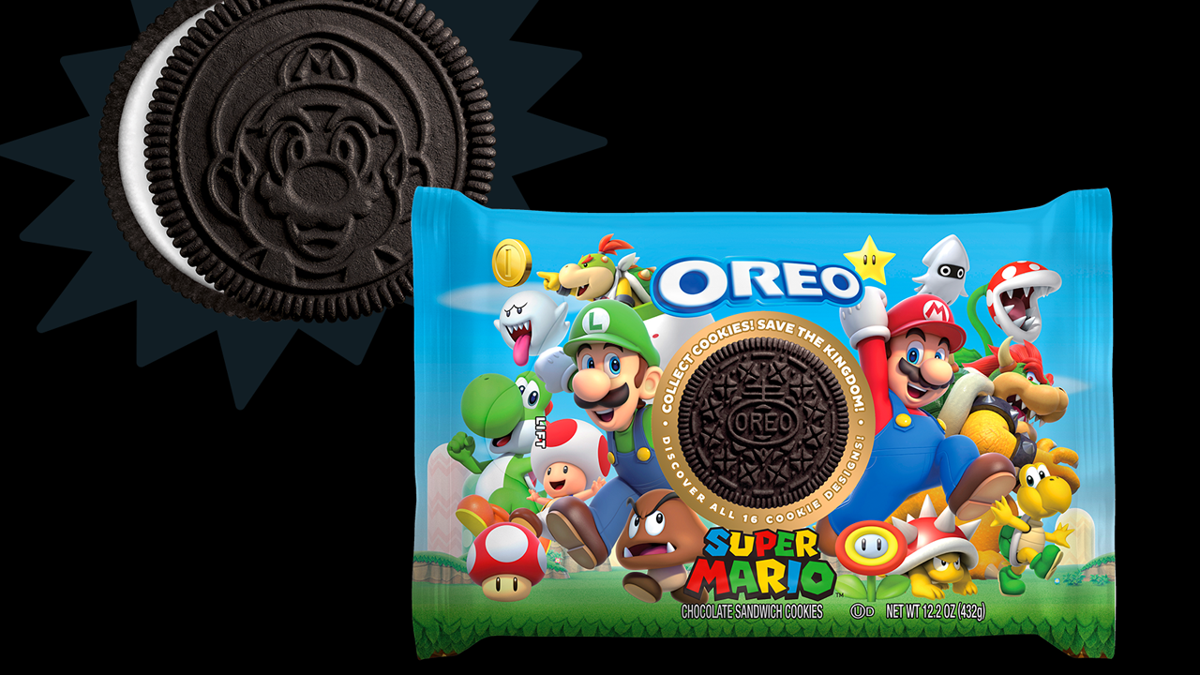 Biscuits Super Mario Oreo : le crossover auquel personne ne s'attendait est présenté avec une vidéo amusante