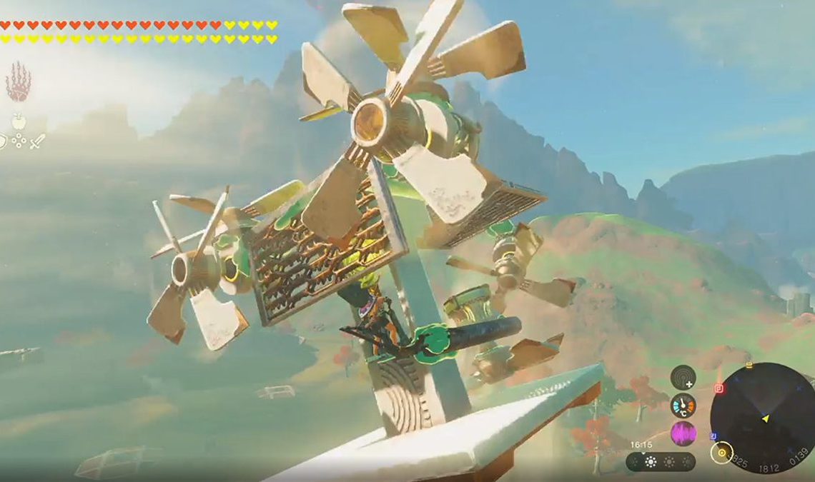 Un joueur de Zelda : Tears of the Kingdom obtient un vol infini sans piles avec cette astuce