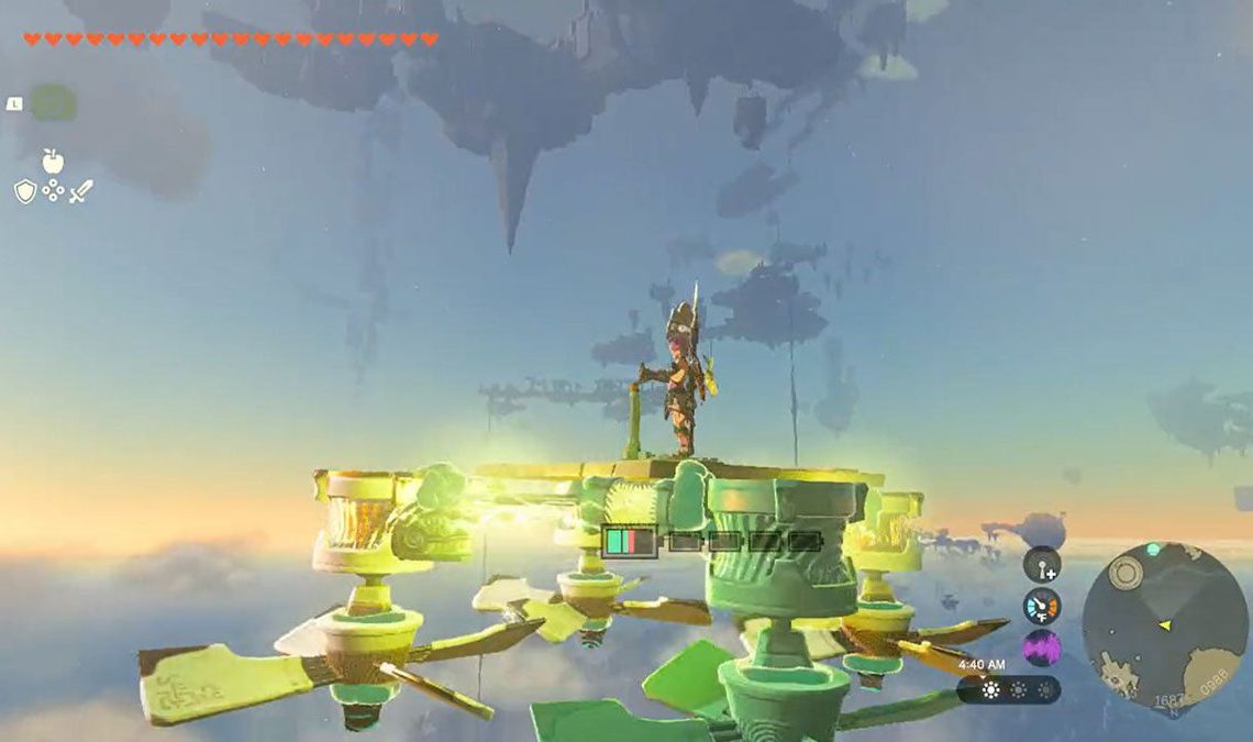 Le secret de l'hélicoptère à l'énergie infinie dans Zelda : Tears of the Kingdom
