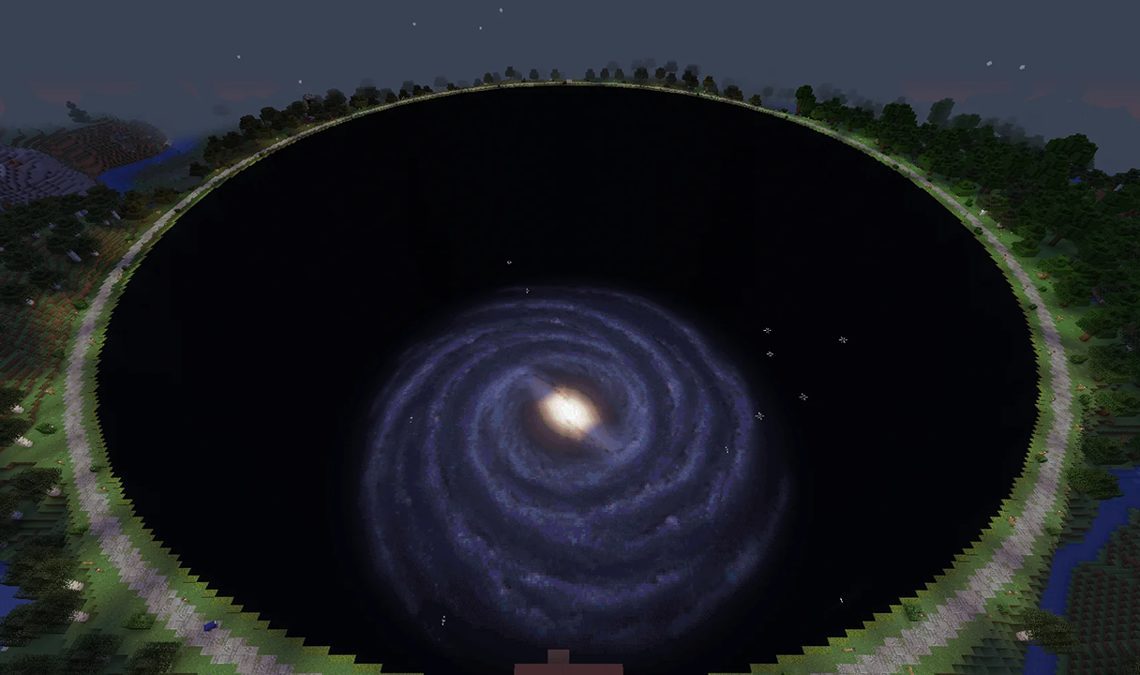 Après plus d'un an de travail, ce joueur de Minecraft a réussi à reproduire la Voie lactée dans le jeu