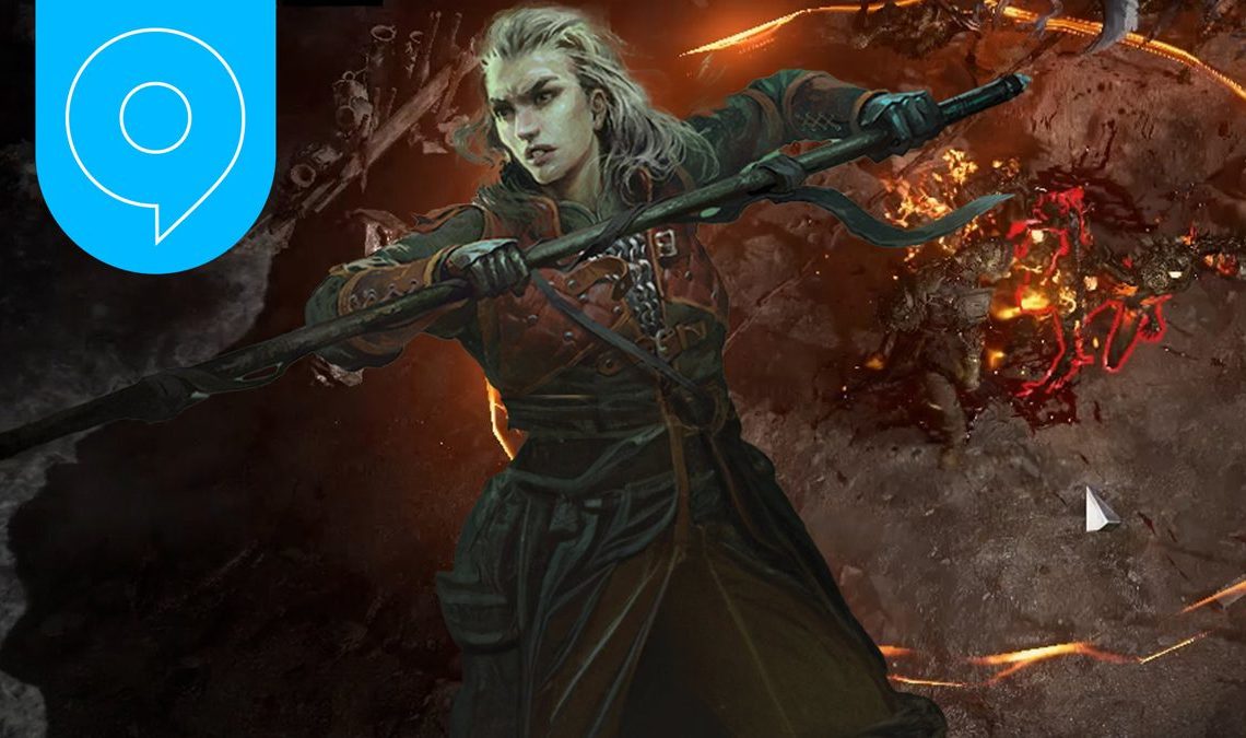 7 minutes de gameplay de Path of Exile 2 : Guerrier et Chasseresse |  gamescom 2023