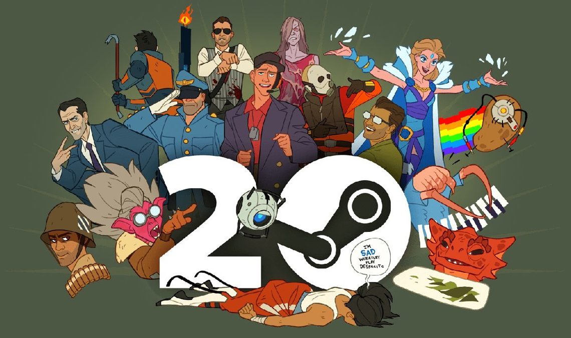 Steam fête ses 20 ans avec des offres historiques à moins de 1 euro