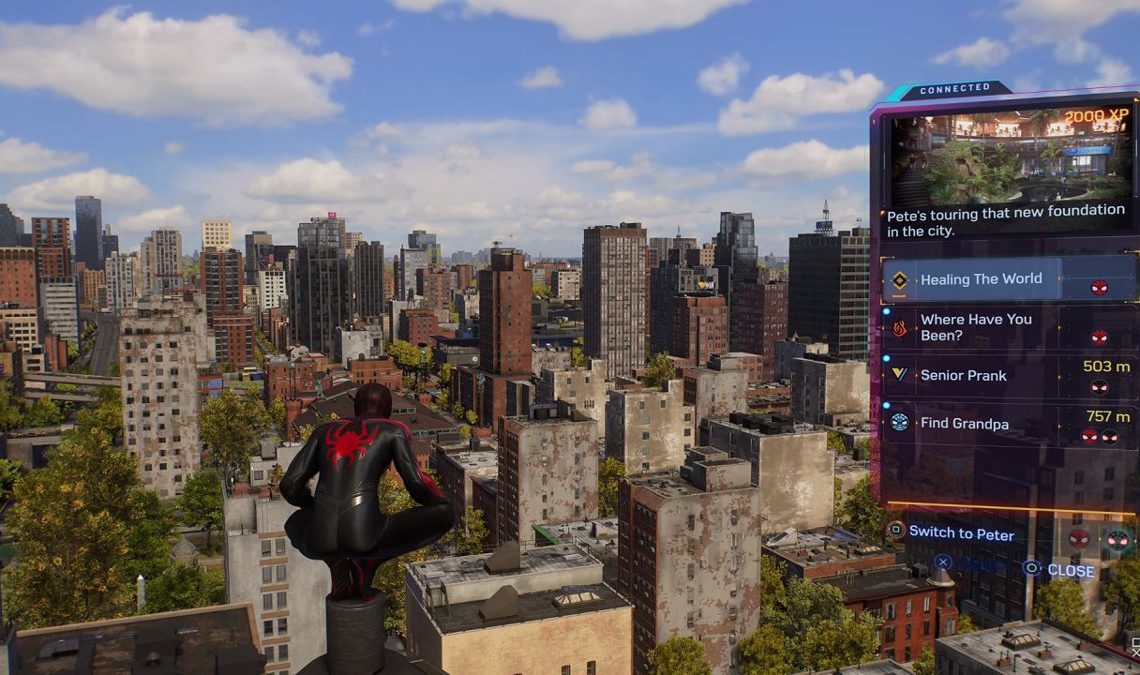 Marvel's Spider-Man 2 plonge plus profondément dans son monde ouvert dans State of Play