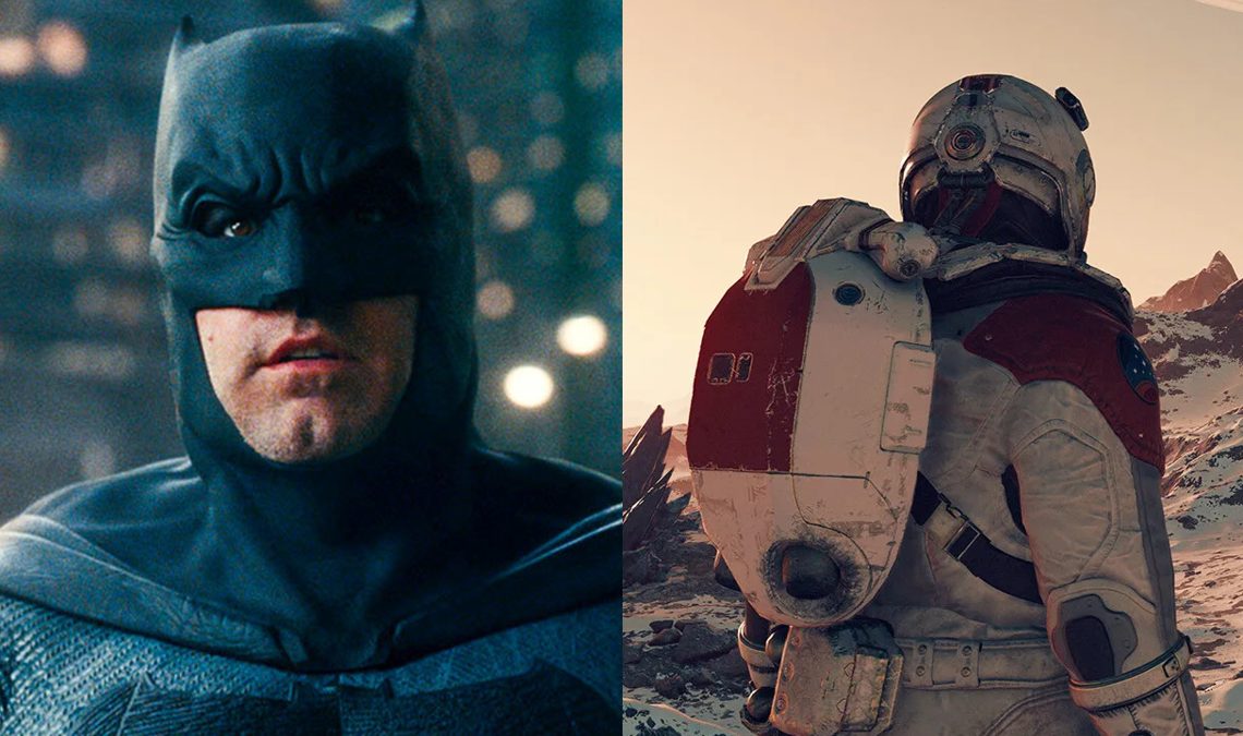 Batman atteint l'espace avec cet impressionnant vaisseau Starfield inspiré du personnage de DC