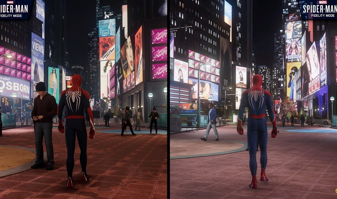 Comparaison graphique entre Spider-Man et Spider-Man 2 : meilleur, pire ou pareil ?