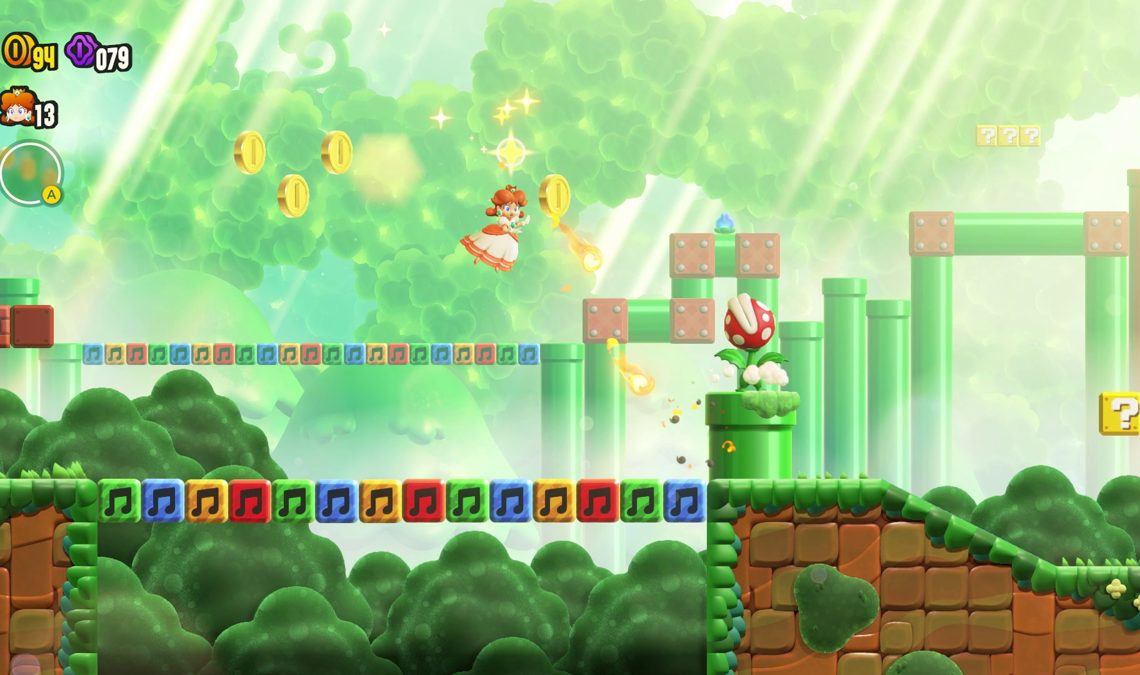 Super Mario Bros. Wonder profite de l'une des fonctions les plus secrètes de la manette Switch Pro