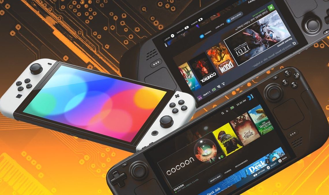 Comparatif : Steam Deck OLED contre Steam Deck LCD contre Nintendo Switch OLED
