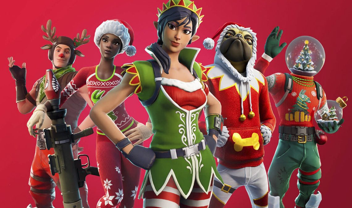 Fortnite offre deux skins de Noël pour une durée limitée, et ils ont été très populaires dans la communauté
