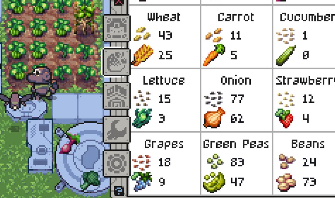 Vous allez adorer voir comment poussent vos cultures dans ce nouveau et convivial simulateur de style Stardew Valley