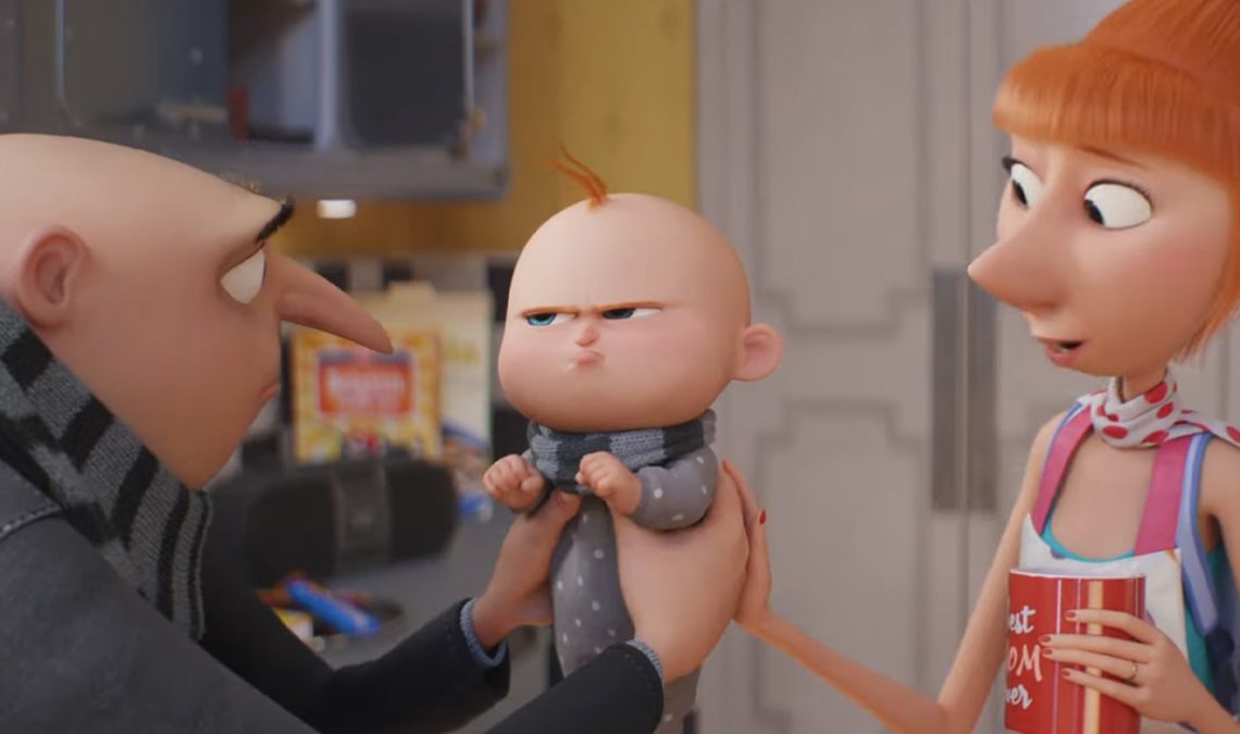 Gru embrasse son côté plus paternel dans la nouvelle bande-annonce du quatrième film