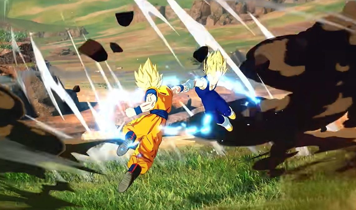 Les 24 premiers personnages de Dragon Ball : Sparking !  ZERO sont Goku et Vegeta