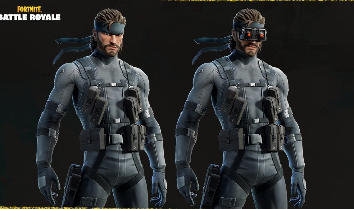 Solid Snake arrive sur Fortnite avec la nouvelle mise à jour