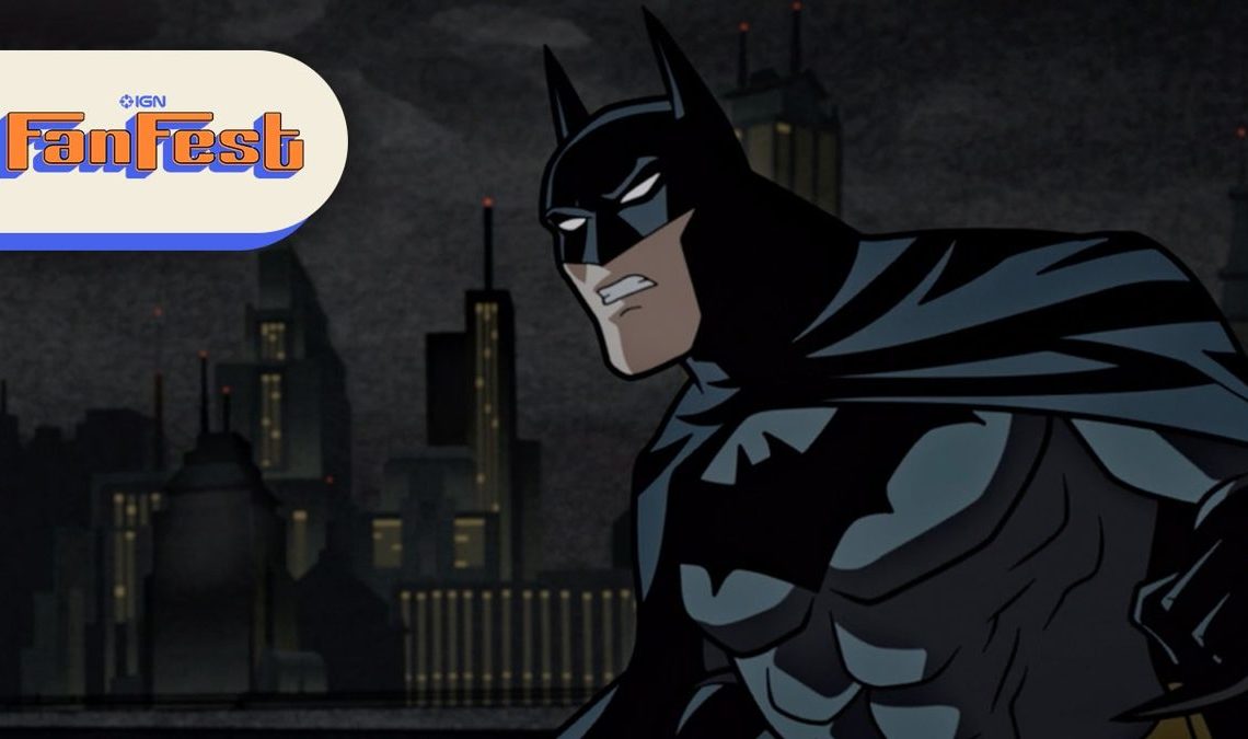 Clip exclusif de Justice League : Crise sur des Terres Infinies - Partie 2 |  Festival des fans de l'IGN 2024