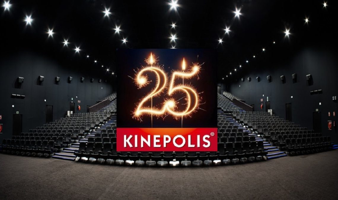 Kinépolis fête ses 25 ans avec une fête pour tout le public