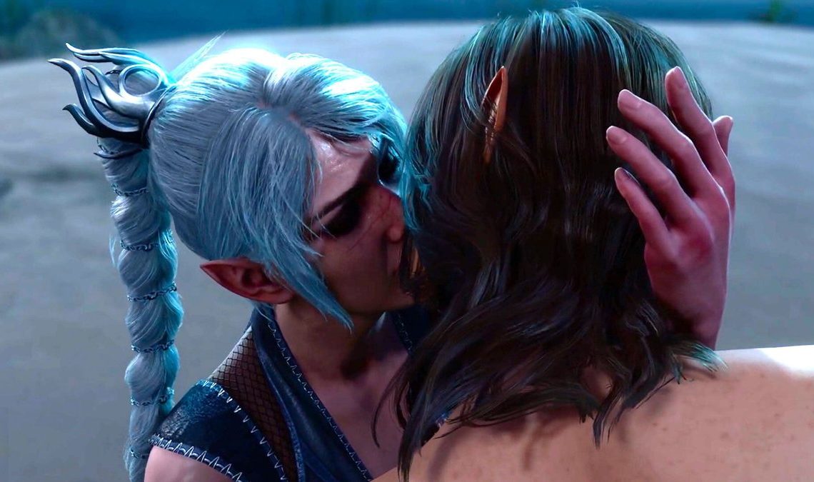 Le nouveau patch Baldur's Gate 3 améliore les baisers, entre autres choses