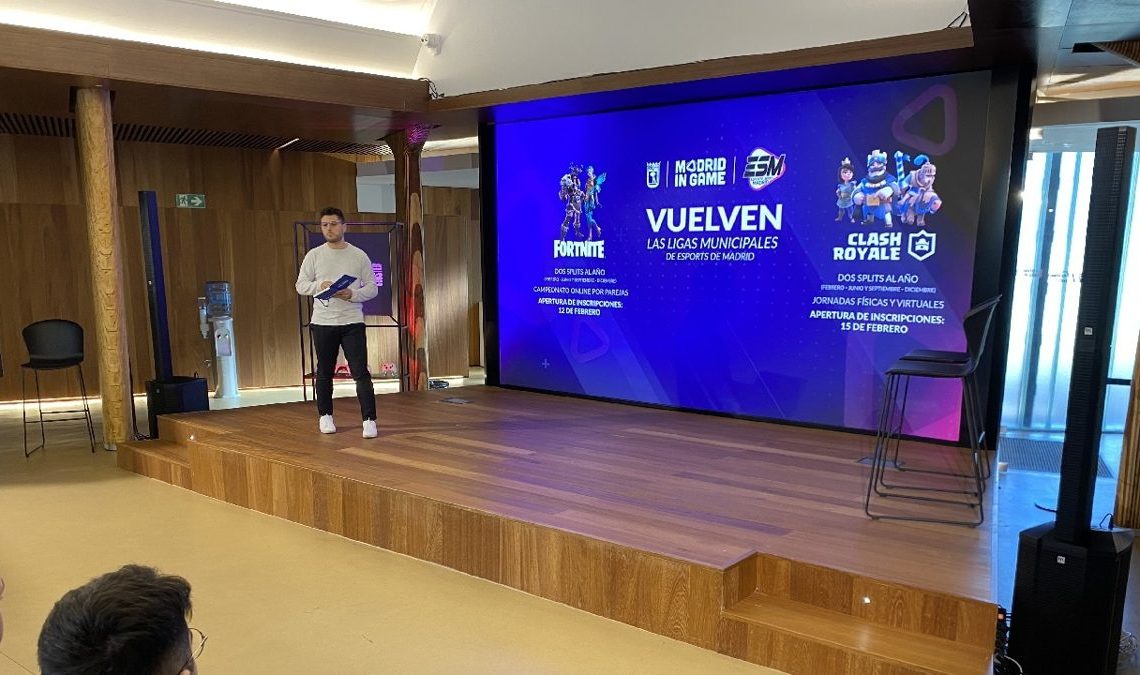 Madrid in Game avec Movistar KOI présente la nouvelle saison des ligues municipales