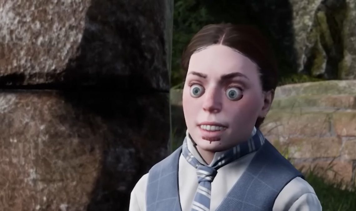 Poudlard Legacy fête son anniversaire avec une vidéo pleine de bugs aussi drôle que terrifiante