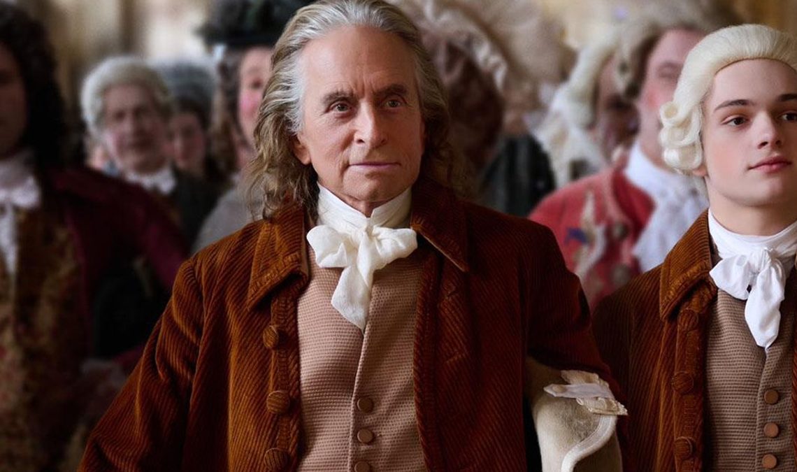 Premières images de Michael Douglas dans le rôle de Benjamin Franklin