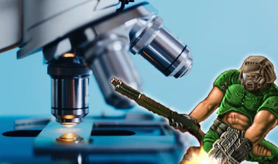 Si vous pensiez avoir tout vu, voici le Doom original travaillant sur les bactéries intestinales