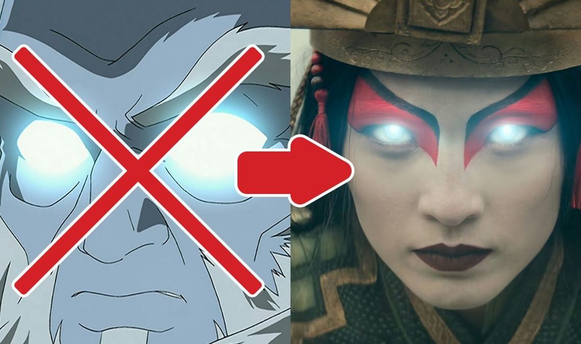 Les grands changements d'Avatar : Le dernier maître de l'air dans la série live-action Netflix
