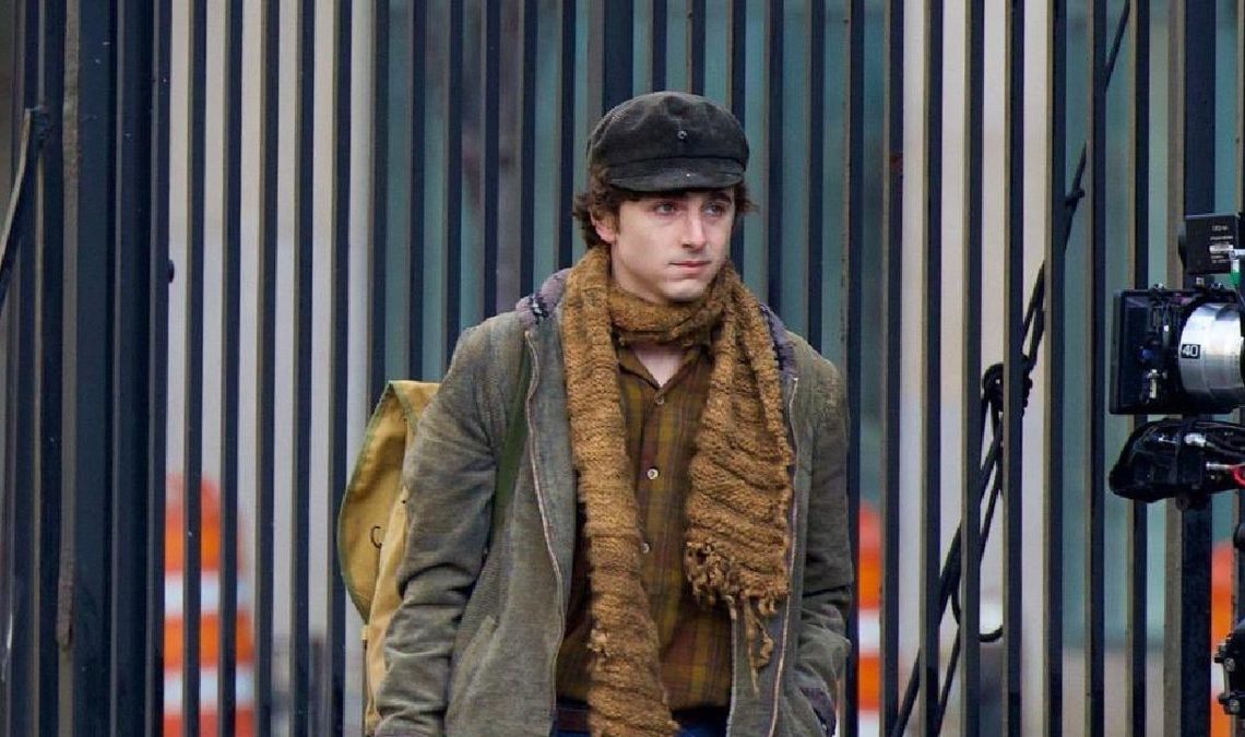 Première image de Timothée Chalamet dans le rôle de Bob Dylan dans le nouveau biopic du chanteur