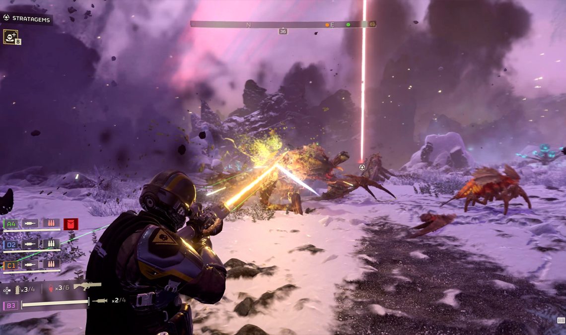 Helldivers 2 n'exclut pas d'incorporer des armes de mêlée, et ce serait une nouveauté incroyablement bien accueillie