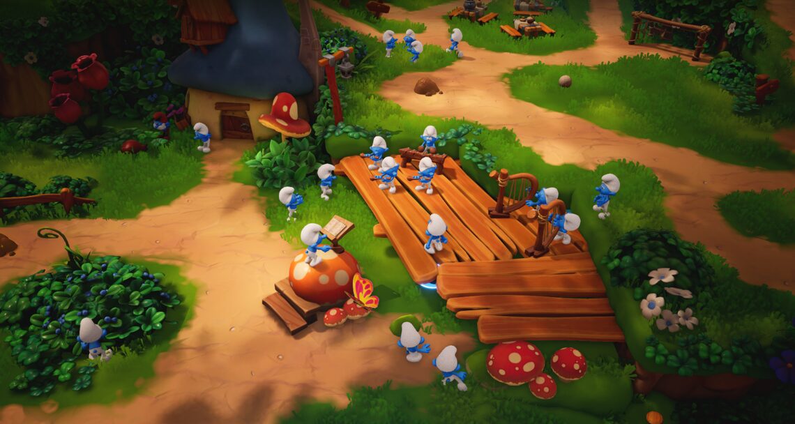 Le nouveau jeu Les Schtroumpfs arrivera au format physique sur PS5 et Nintendo Switch