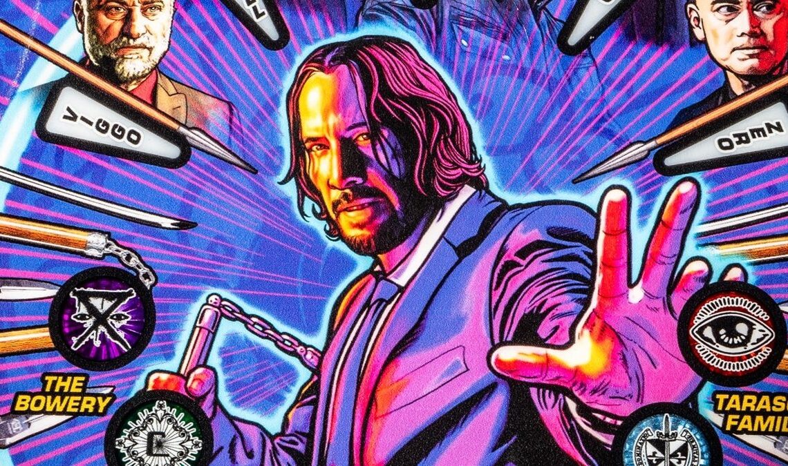 Annonce du premier flipper de John Wick doté d'intelligence artificielle