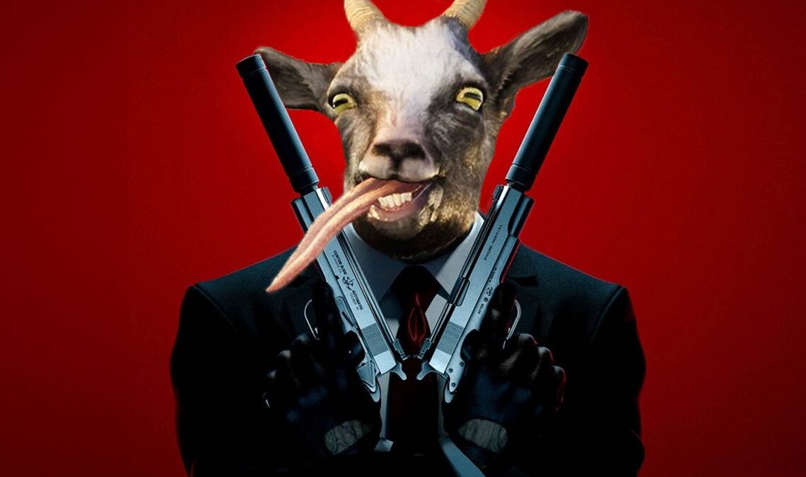 Le DLC Hitman et LA Noire pour Goat Simulator 3 qui n'a jamais existé