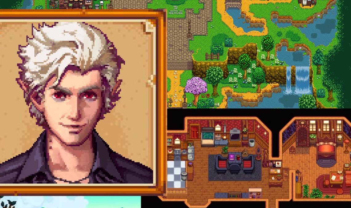 Les personnages de Baldur's Gate 3 arriveront à Stardew Valley grâce à un nouveau mod