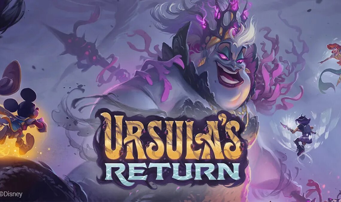 Nous avons déjà les premières cartes de Disney Lorcana Ursula's Return – Ce sont les decks de départ