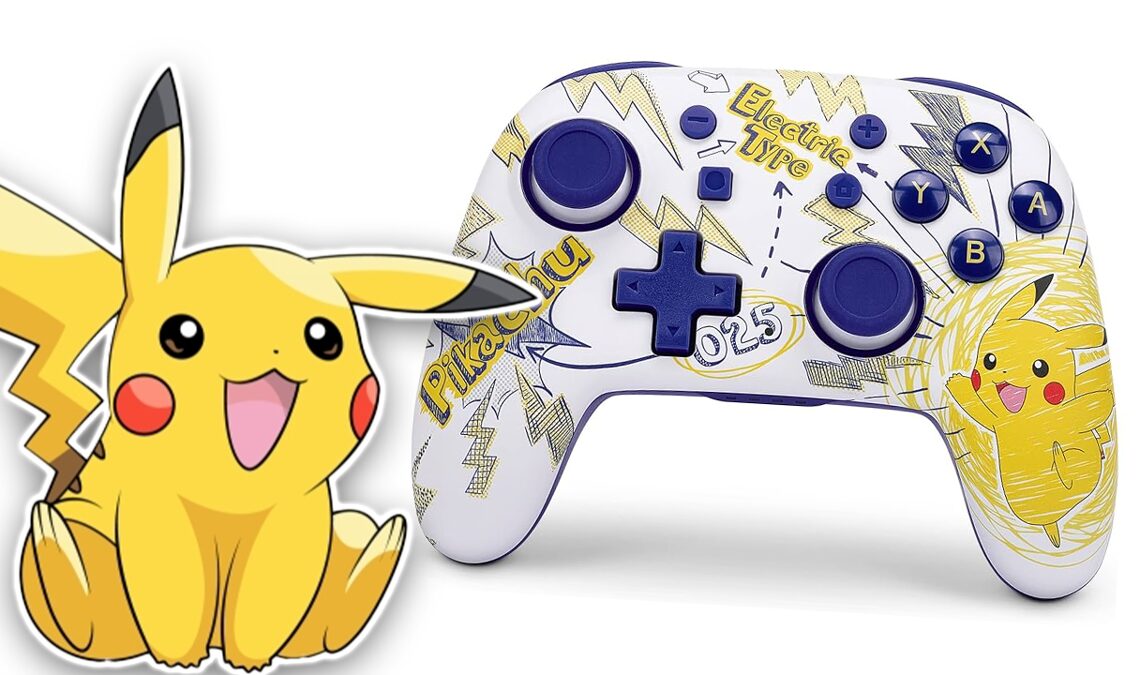 Profitez de votre Switch comme jamais auparavant avec cette manette sans fil Pokémon disponible sur My Nintendo Store