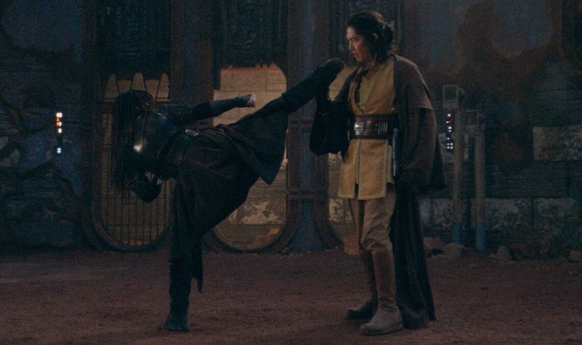 Star Wars : L'Acolyte.  Le premier clip exclusif est une bataille entre un maître Jedi et son ancien Padawan
