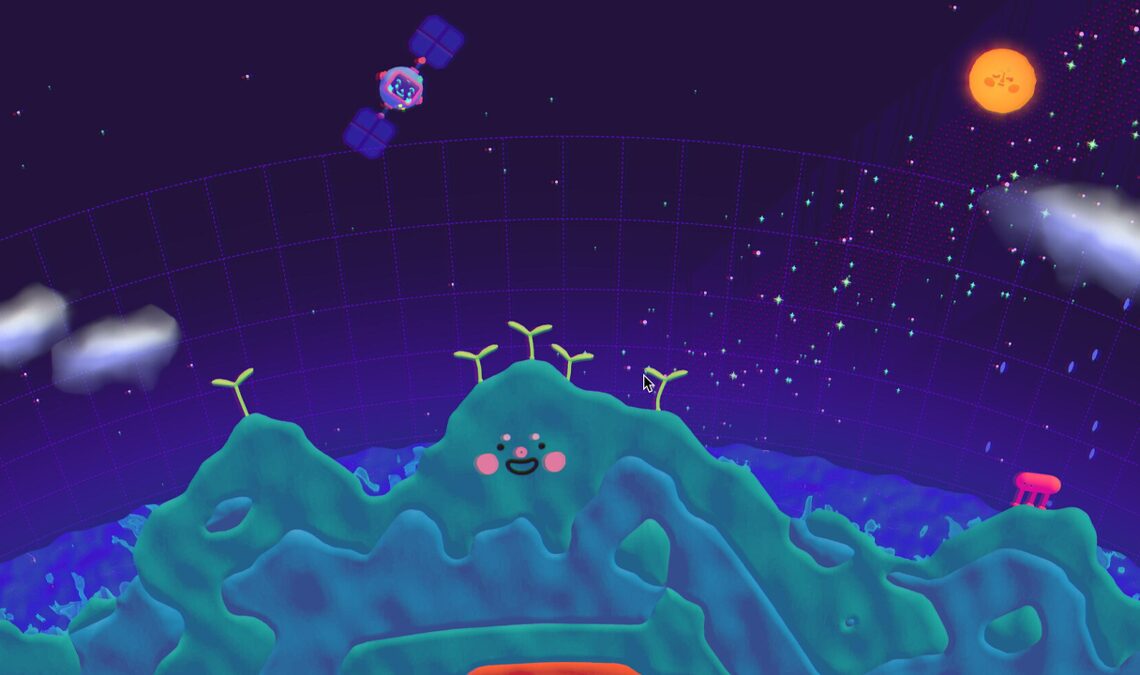 Avez-vous déjà eu envie de créer votre propre système solaire ?  Vous pouvez le faire grâce à ce magnifique bac à sable