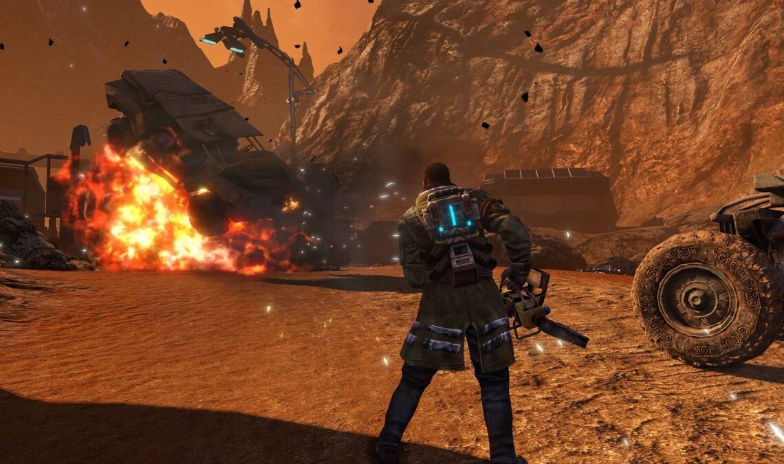 Embracer travaillait sur un nouveau jeu Red Faction avant les licenciements