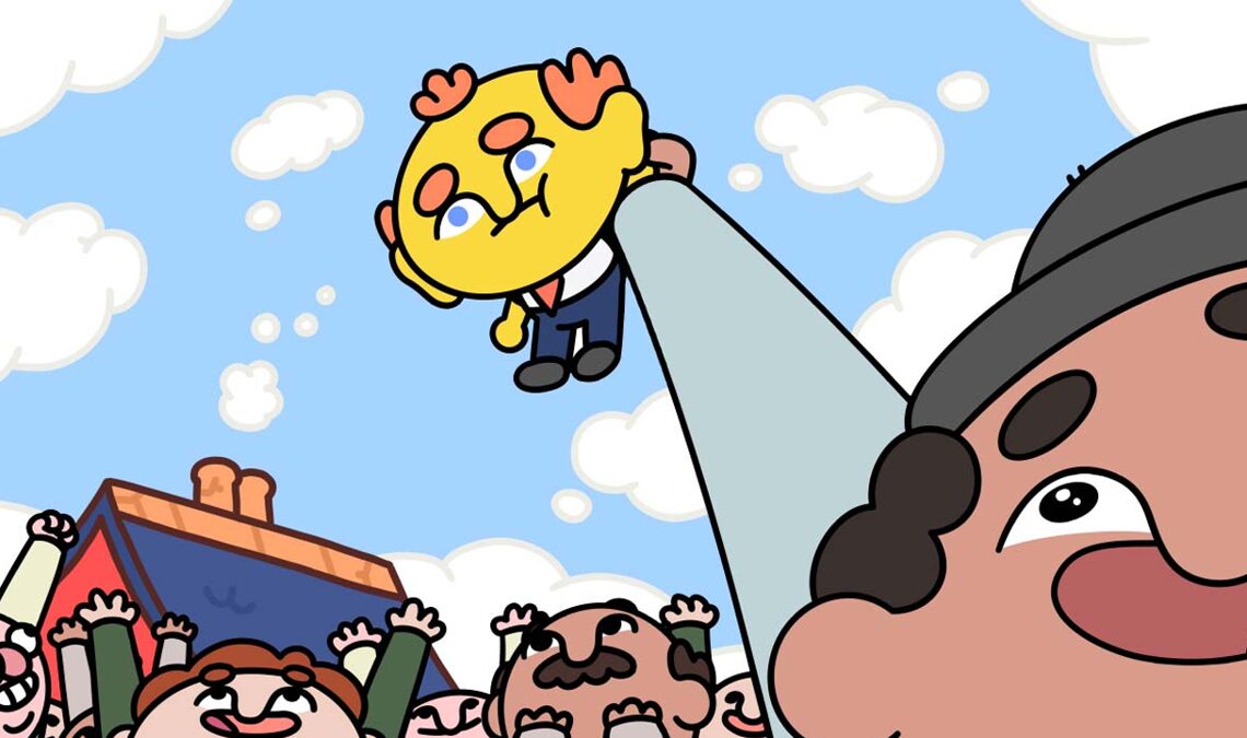 Nous avons joué à Dieu merci, tu es là !  et ça vise à être la chose la plus folle cette année