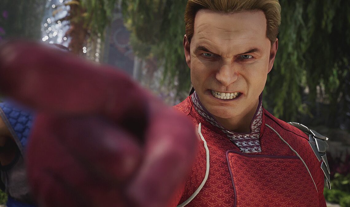 Patriot a une brutalité spectaculaire dans Mortal Kombat 1 à laquelle The Boys fait référence