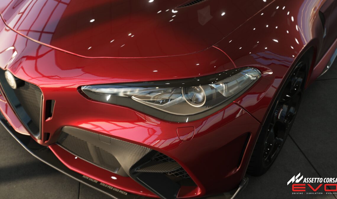 Premières images officielles de l'Assetto Corsa EVO avec un niveau de réalisme brutal