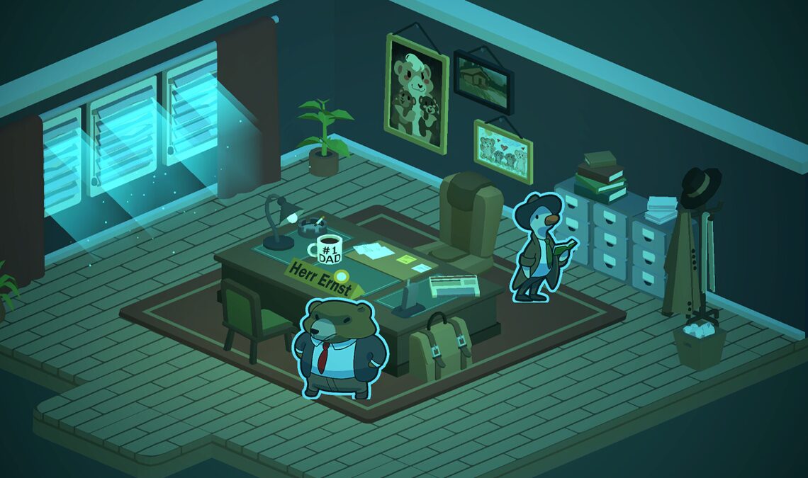 Un détective canard à la recherche du salami secret.  Cela semble étrange, mais c'est l'une des versions récentes les plus intéressantes sur Steam.