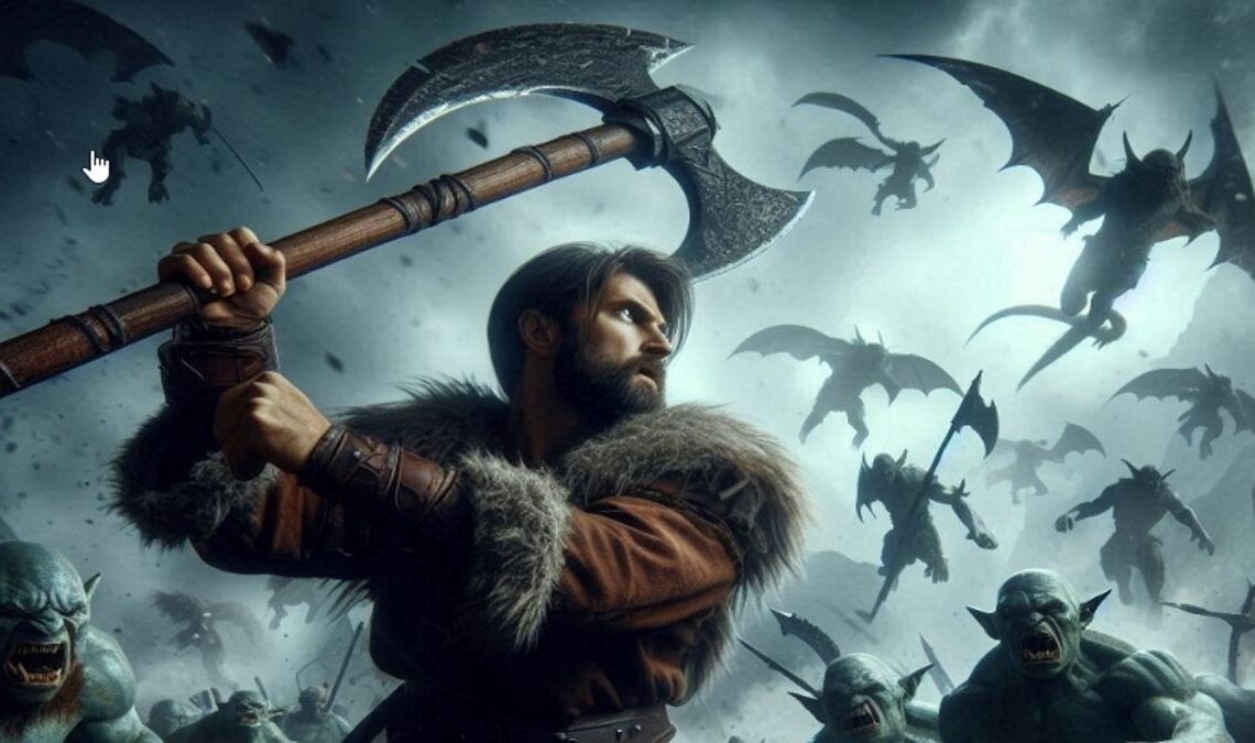 Mjolnir existe en Terre du Milieu, ou du moins une version en forme de hache