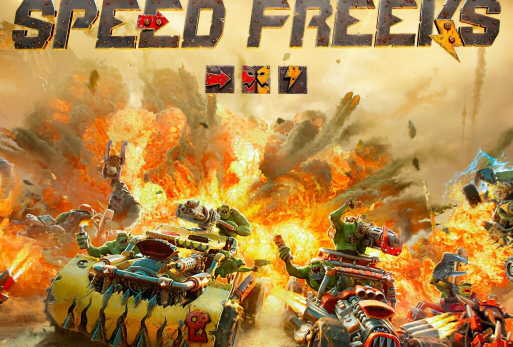 Nous avons probablement Warhammer 40K : Speed ​​Freeks.  Un Twisted Metal avec des orcos