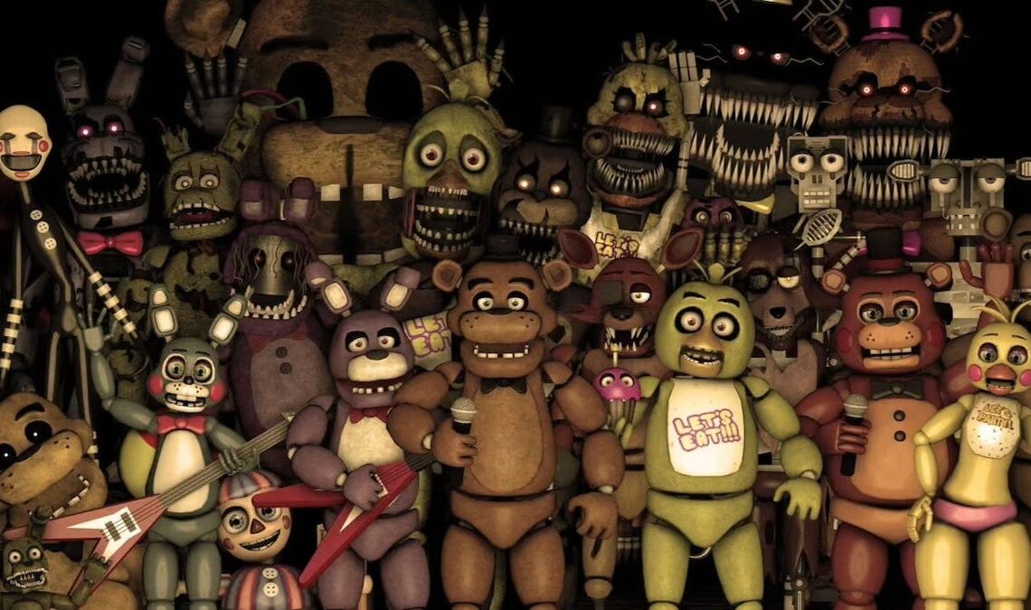 Premier aperçu de certains des nouveaux animatroniques du film Five Nights at Freddy's 2